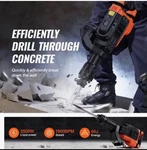 Large Electric Pick Black 1-1/8inch 1*flat Chisel1*point Chisel 95-3600w Us 110v. Fixed Price $260.00.