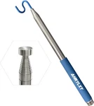 10 Ft Telescoping Pickup Tool Magnetic Pole With Hook, Telescopic Two-hooks. Fixed Price $37.35.