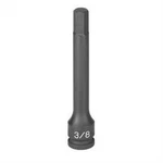 Grey Pneumatic 3/8" Drive X 5mm Hex Driver 4" Length. Fixed Price $23.77.