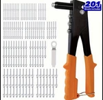 Valuemax 4-in-1 Hand Riveter/rivet Gun Pop Rivet Tool Kit With 200 Rivets Steel. Fixed Price $19.99.