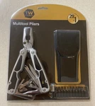 Tuff Work Stainless Steel Multi Tool Pliers 29-in-1, 11 Drill Bits, Pouch Incl. Fixed Price $13.00.