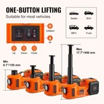 Electric Car Jack 5t/11023lbs Hydraulic Lifting Portable. Fixed Price $135.90.