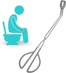 Vive Toilet Aids For Wiping Bottom - Tongs Toileting, Wiper Reacher Tool, Se. Fixed Price $23.78.