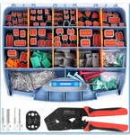 Jrready Dw5013 Deutsch Connector Kit - Dt Dtm Connectors 2 3 4 6 8 12 Pin Ip68. Fixed Price $150.00.