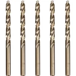 Hymnorq 7mm 5-piece M35 Cobalt Steel Drill Bit Set For Metals, Dual Twist Flu.... Fixed Price $25.04.