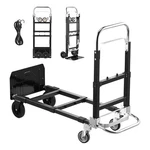 Vevor 2 In 1 Folding Hand Truck 500 Lbs Convertible Dolly With Wheels. Fixed Price $69.99.