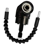 Tomato Palace Right Angle Drill Attachment 1/4inch Hex Shank One Size, Black. Fixed Price $21.99.