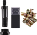 Rivet Nut Tool Mandrel 1/2-13 And 10 Pcs Nuts, Set Spare Part,. Fixed Price $22.51.