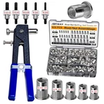 Sae Rivet Nut Tool 420pcs Imperial Carbon Steel Kit, 5/16-18 1/4. Fixed Price $48.99.