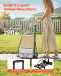 Folding Hand Truck 290 Lbs Platform Cart Dolly Trolley For Moving. Fixed Price $42.99.