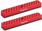 Mayouko 1/4" Magnetic Hex Bit Holder Rack Organizer, 43 Holes, Red-2packs. Fixed Price $18.39.
