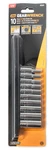 Gearwrench 8035 10pc 1/4" Drive Sae Deep Socket Set Apex Tool Group. Fixed Price $13.99.