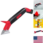 Allway Tools Ct31 3-in-1 Caulk Tool With Soft Grip For Easy Removal & Smoothing. Fixed Price $12.86.