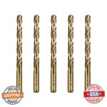 Sali 5pcs M35 Cobalt Hss 3/8" Jobber Drill Bit Set For Metal Drilling. Fixed Price $40.10.