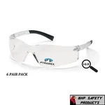 Pyramex Ztek Reader Safety Glasses +2.50 Clear Bifocal Lens S2510r25 (6 Pair). Fixed Price $25.99.