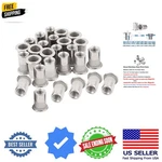 40pcs M6 Rivet Nuts Stainless Steel Threaded Insert Rivnuts Nutser.... Fixed Price $18.99.