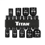 Titan 9-pc Magnetic Nut Driver Set - Metric #ti-16297. Fixed Price $8.95.