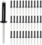 50pcs 3/16" X 1" Aluminum Tri-grip Trifold Pop Rivets With O-rings, Waterproof R. Fixed Price $10.99.