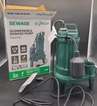 Zoeller 1261 1/3hp 88gpm Cast Iron Submersible Sewage Sump Pump With Float. Fixed Price $149.00.