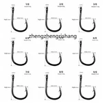 10827 Stainless Steel Saltwater Fishing Hooks Big Game Sharp Hook Size 1/0-11/0. Fixed Price $11.99.