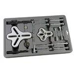 Westward 29fx47 Flange Puller, Spread 1-1/2 To 4-5/8in.. Fixed Price $80.59.