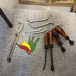Matco Tools Brake Spring Tool Set Bto17b Assorted Lot Orange Handle. Fixed Price $129.00.