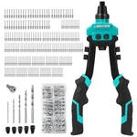 Kit De Pistola Remachadora V I 250 Remaches Aluminio Y 5 Boquillas Lujo. Fixed Price $64.56.