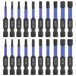 Hphope Impact Hex Head Allen Wrench Drill Bit Set 50 Mm, 20 Pcs, Metric&sae. Fixed Price $18.49.