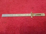 Mitutoyo No.950-300 Metric Rule Made In Usa. Fixed Price $10.95.
