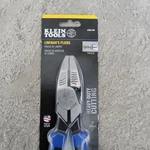 Klein Tools Lineman's Pliers J2000-9ne 9 In Blue Heavy-duty Cutting. Fixed Price $54.98.
