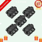 New 5pack 3 Port Insulated Wire Connectors Aluminum Splice Tap 3/0-6 Awg. Fixed Price $48.29.