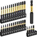 Tgftgf Impact Torx Bit Set 31pcs (t5 T6, Tt7-tt40), 1 2 S2 Steel Security. Fixed Price $21.36.