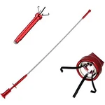 Misopily 24 In Magnetic Claw Pick Up Tool Flexible Grabber With Led Light For Si. Fixed Price $56.38.