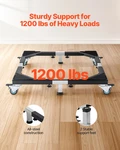 Fridge Stand Mobile Base, 1200 Lbs Load Capacity, Refrigerator And Dryer. Fixed Price $70.17.