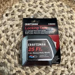 Vintage Sears Craftsman Usa 25 Ft Tape Measure No 39394 With Packaging 1 Blade. Fixed Price $34.00.