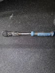 Matco 1/4 Drive Locking Flex Head Ratchet Black/blue Handle. Fixed Price $150.00.
