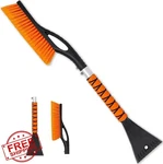 Plachiday Snow Brush Ice Scraper 27" Car Windshield Detachable Grip. Fixed Price $20.00.