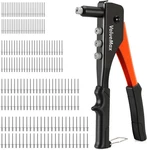 Valuemax 4-in-1 Hand Riveter/rivet Gun, Pop Rivet Tool Kit With 200 Rivets - 3/3. Fixed Price $20.45.