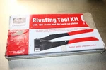 Sears Craftsman Riveting Tool Kit Complete W/ Rivets Gorgeous Condition. Fixed Price $24.95.