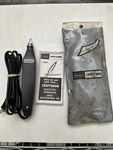 Vintage Sears Craftsman 9-4297 Electric Corded Security Engraver Tested Working. Fixed Price $20.00.