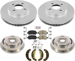 Rotors Brake Pads Drums Shoes Spring Kit For Chevrolet Cobalt 2.2l 09-10 4 Bolt. Fixed Price $282.00.