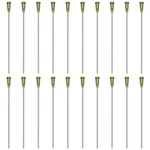 Honoson 20 Pack 14g Industrial Blunt Tip 4 Inch Dispensing Needle 4ga,green. Fixed Price $13.29.