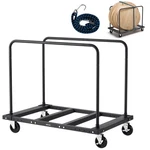 Vevor Drywall Cart Dolly 1800 Lbs Steel Panel Truck With 2 Side Handrails. Fixed Price $131.90.