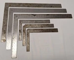 *lot Of 6* Used Stanley 24" & 12" Steel Carpenter Squares - 45-910 45-912. Fixed Price $54.28.