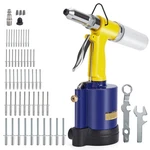 Rzx Pneumatic Tool Air Riveter - 3/32", 1/8", 5/32", 3/16" And 1/4" Capacity .... Fixed Price $89.08.