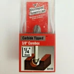 Vermont American Carbide Tipped 3/8" Corebox Router Bit New. Fixed Price $10.39.