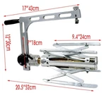 Manual Pe Pipe Rotary Scraper Dia. 160-400mm Pipeline Planer Oxide Layer. Fixed Price $398.65.