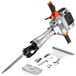 Industrial Jack Hammer: 2100w, 1650 Bpm, Point & Flat Chisels. Fixed Price $485.74.