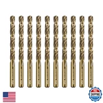 Sali 10pc 5/16" M35 Cobalt Hss Jobber Length Drill Bit Set For Metal. Fixed Price $42.40.
