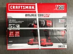 Craftsman V20 - Cmck211c2 Brushless Rp 2-tool Combo Kit Ships Free. Fixed Price $135.00.